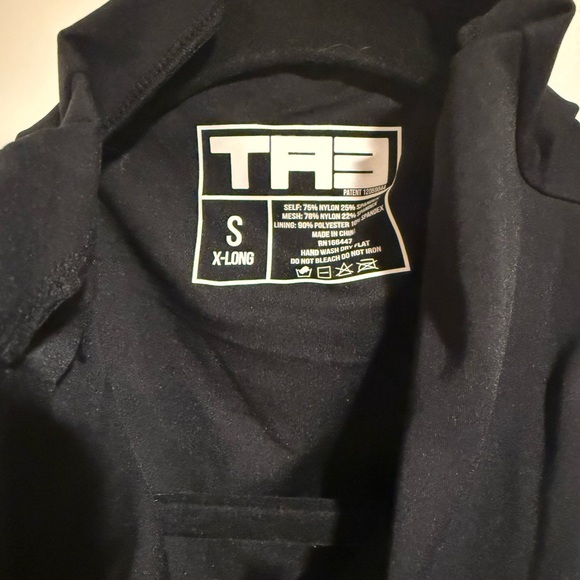 NWT TA3 $188 Hi Cut Surfy in Black for Long Torso, Size S XLong (not reg/long) - Picture 4 of 11